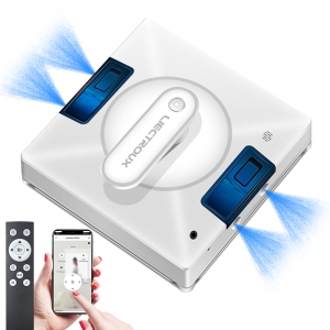 Robot do mycia okien Liectroux YW509, 4-kierunkowy natrysk wody, robot do czyszczenia szkła, podłóg, ścian i płytek, odkurzacz robot do okien, inteligentna nawigacja, wielokrotny system bezpieczeństwa, działanie na szkle bez ram, komunikaty głosowe Robot do mycia okien Liectroux YW509, 4-kierunkowy natrysk wody, robot do czyszczenia szkła, podłóg, ścian i płytek, odkurzacz robot do okien, inteligentna nawigacja, wielokrotny system bezpieczeństwa, działanie na szkle bez ram, komunikaty głosowe